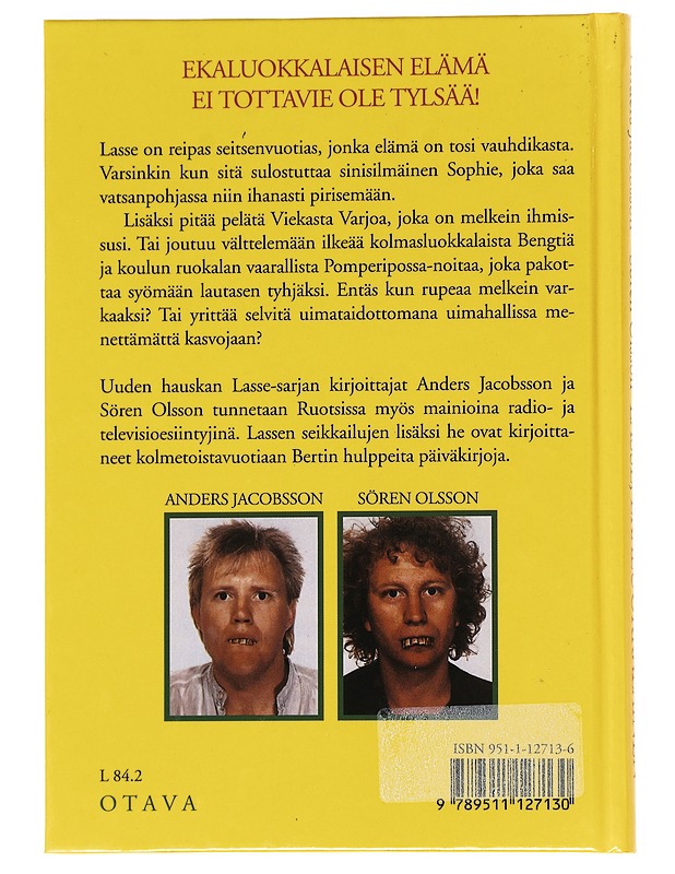 Lasse, ekaluokkalainen - Jacobsson, Anders - Lastenkirjat - 10105621514 - 1
