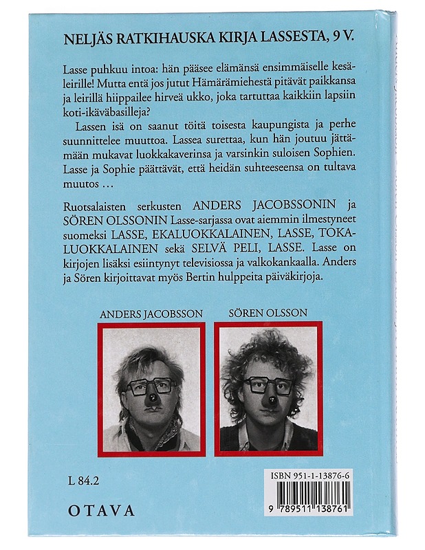 Lasse ja hämärämies - Jacobsson, Anders - Lastenkirjat - 10105621560 - 1