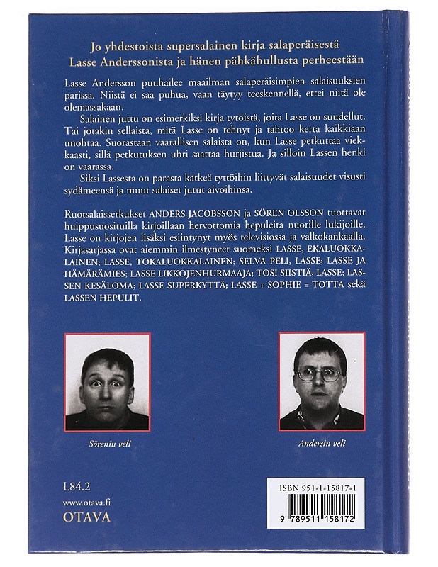 Lassen salaisuudet - Jacobsson, Anders - Lastenkirjat - 10105621619 - 1