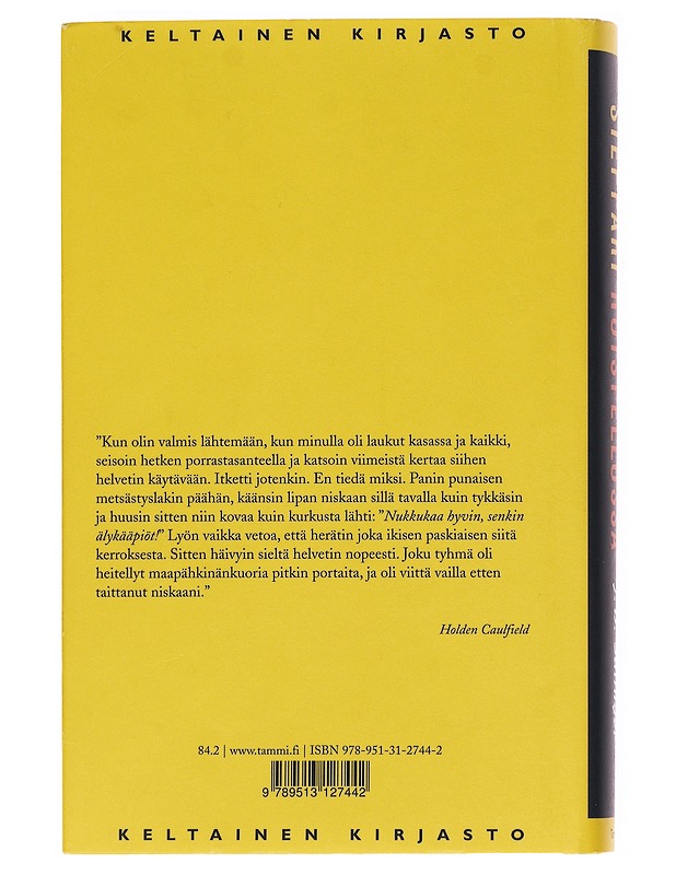 Sieppari ruispellossa - SALINGER, J. D. - Romaanit ja novellit - 10105621654 - 1