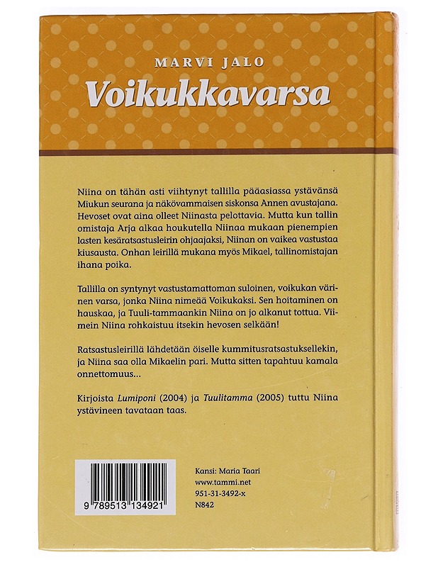 Voikukkavarsa - Marvi Jalo - Romaanit ja novellit - 10105621667 - 1