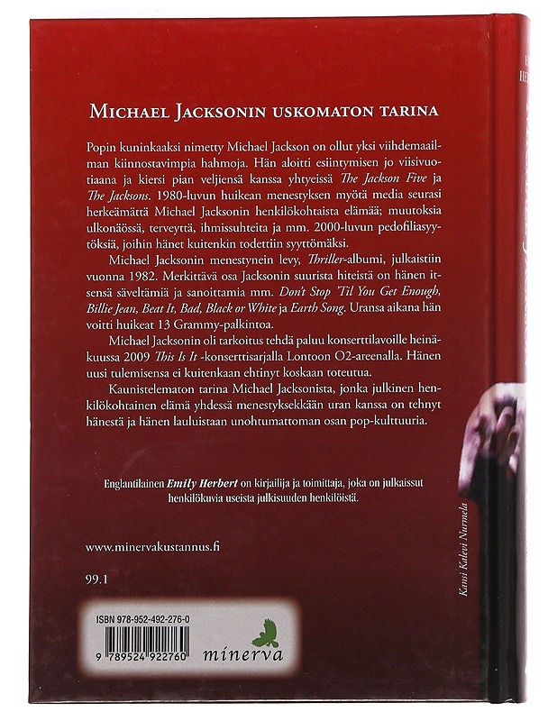 Michael Jackson, Popin kuningas 1958-2009 - Herbert, Emily - Elämäkerrat ja muistelmat - 10105621696 - 1