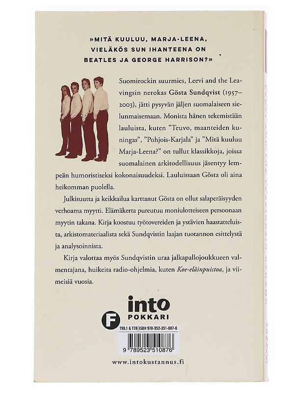 Gösta Sundqvist : Leevi and the Leavingsin dynamo - Timo Kalevi Forss - Elämäkerrat ja muistelmat - 10105621732 - 1