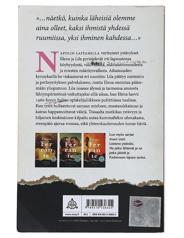 Uuden nimen tarina / nuoruus - Ferrante, Elena - Romaanit ja novellit - 10105621766 - 1