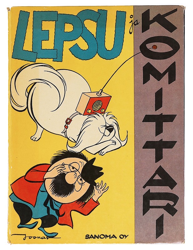 Lepsu ja komittari - Joonas - Lastenkirjat - 10105621779 - 0