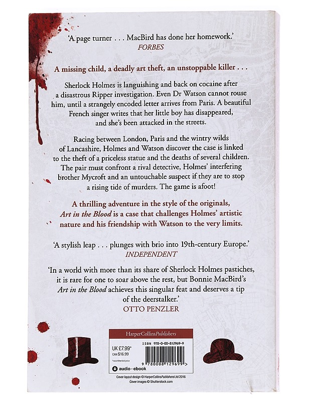 Art in the blood  - Bonnie MacBird - Romaanit ja novellit - 10105621809 - 1