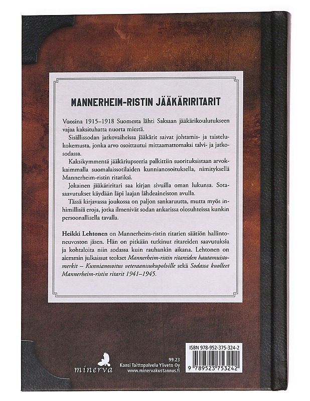 Mannerheim-ristin jääkäriritarit - Heikki Lehtonen - Tietokirjat - 10105621833 - 1