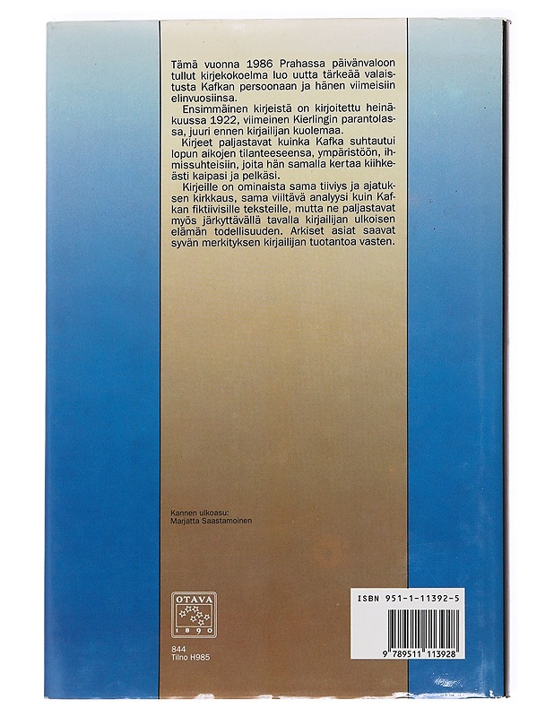 Kirjeitä perheelle 1922-1924 - Kafka, Franz - Tietokirjat - 10105621843 - 1