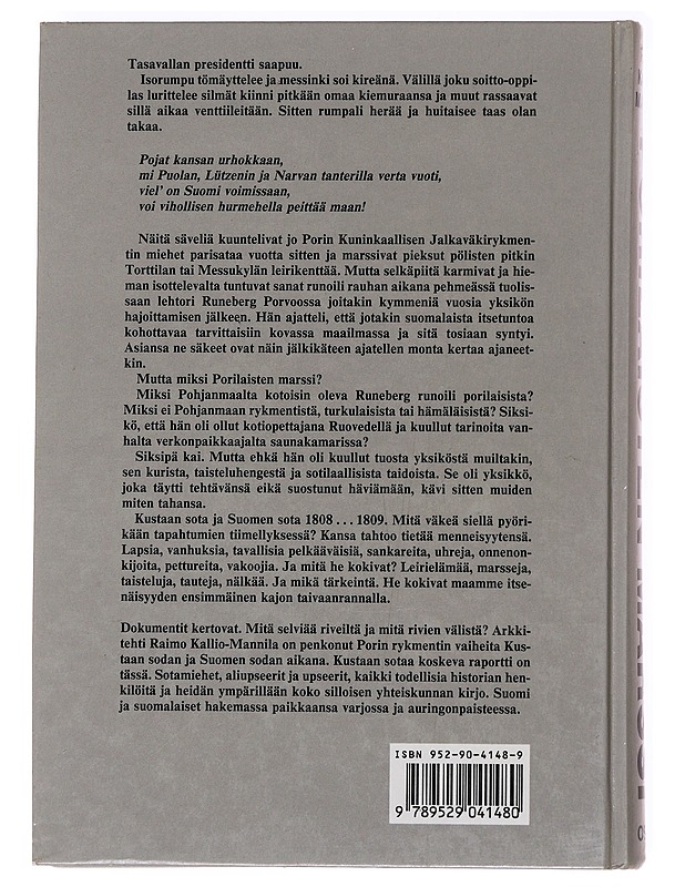 Porilaisten marssi. Osa 1 - Raimo Kallio-Mannila - Romaanit ja novellit - 10105621886 - 1