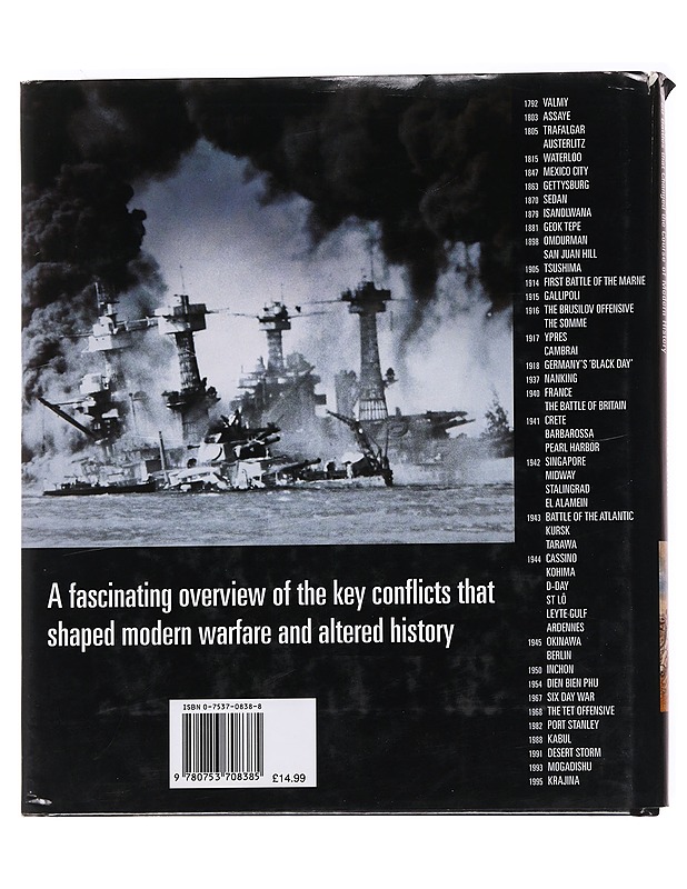 Turning the tide of War: 50 Battles that Changed the Course of Modern History - Tim Newark - Historiakirjat - 10105621902 - 1