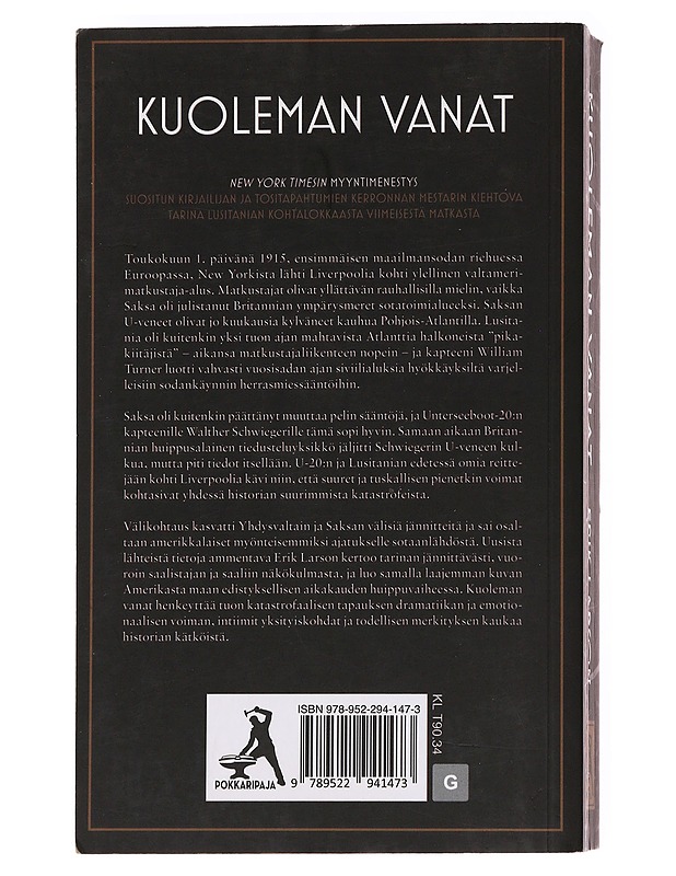 Kuoleman vanat - Larson, Erik - Romaanit ja novellit - 10105621907 - 1