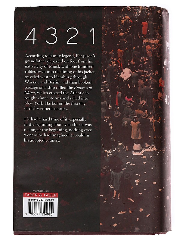 4 3 2 1 - Paul Auster - Romaanit ja novellit - 10105621941 - 1