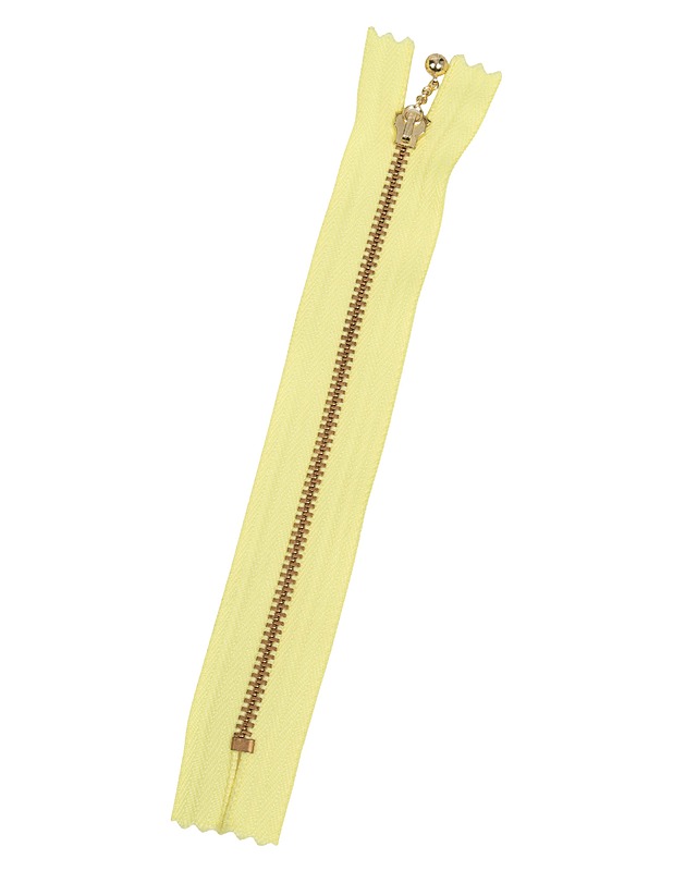 Vetoketju 18 cm, keltainen - Ompelu - 10105621953 - 0