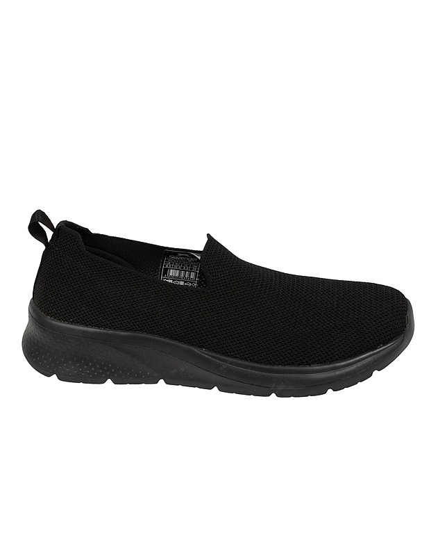 SLAZENGER mustat slip-on lenkkarit, 39,5 - Naisten kävelykengät ja tennarit - 10105622011 - 1