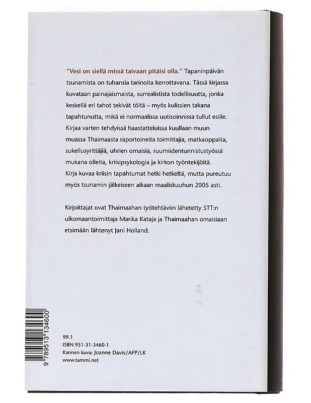 Tuhon aalto : suomalaisia Thaimaan t. - Kataja, Marika - Elämäkerrat ja muistelmat - 10105622013 - 1