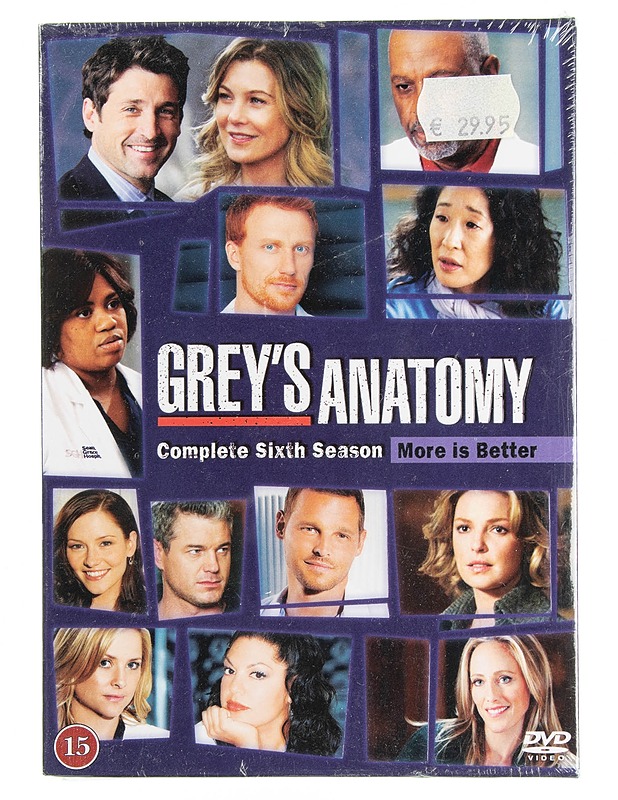 Grey's Anatomy : The Complete 6 Season - DVD - DVD-elokuvat - 10105622023 - 0