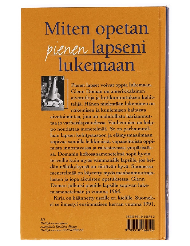 Miten opetan pienen lapseni lukemaan - Doman, Glenn - Tietokirjat ja oppaat - 10105622055 - 1