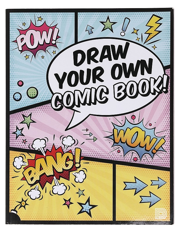 Draw Your Own Comic Book! puuhakirja - Martin Berdahl Aamundsen - Harrastekirjat - 10105622057 - 0