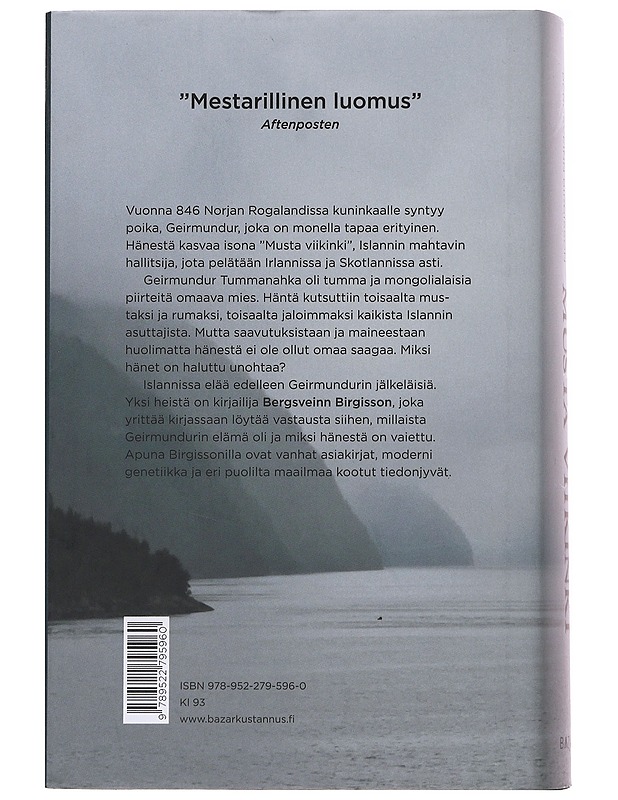 Musta viikinki - Bergsveinn Birgisson - Elämäkerrat ja muistelmat - 10105622084 - 1
