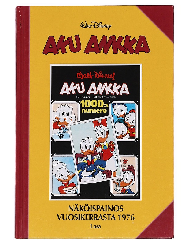 Aku Ankka, näköispainos vuosikerrasta 1976. I osa - Hyyppä, Aki - Sarjakuvat - 10105622103 - 0