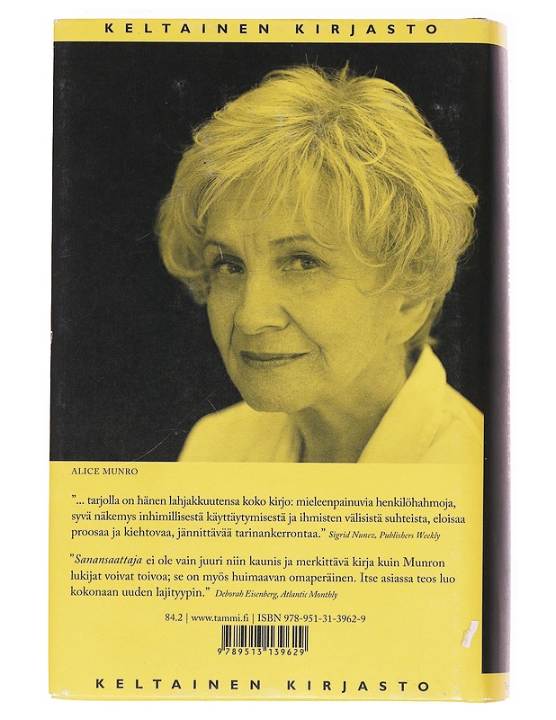 Sanansaattaja / kertomuksia - Munro, Alice - Romaanit ja novellit - 10105622105 - 1