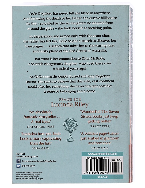 The pearl sister / CeCe's story - Lucinda Riley - Romaanit ja novellit - 10105622113 - 1