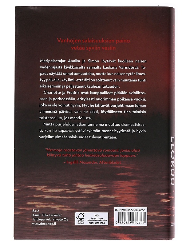 Punainen elokuu - Edgren Aldén, Rebecka - Jännitys ja dekkarit - 10105622131 - 1