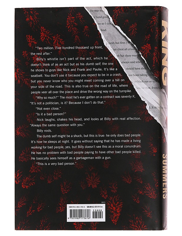 Billy Summers - King, Stephen - Romaanit ja novellit - 10105622174 - 1