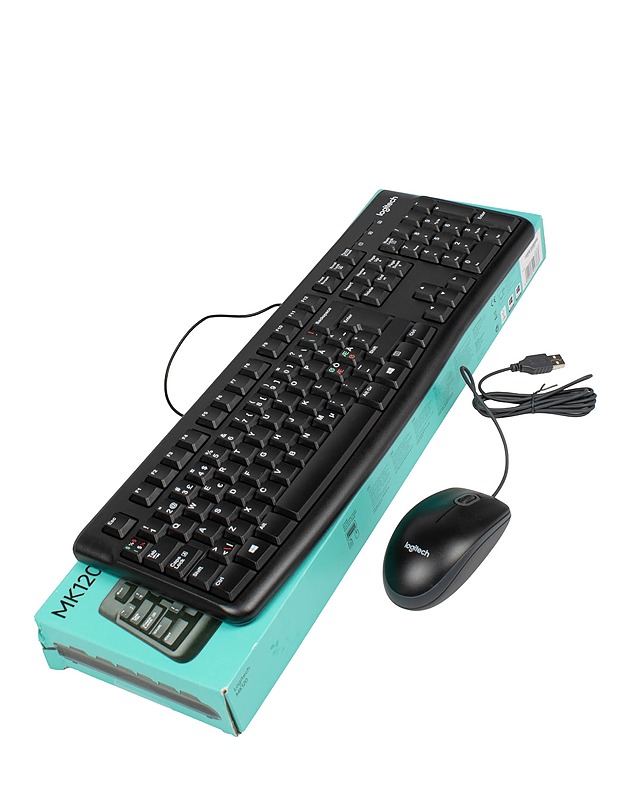 LOGITECH näppäimistö-hiiri yhdistelmä, USB-liitäntäinen - Tietokoneet - 10105622226 - 0