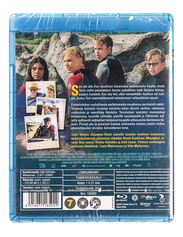 Lomasankarit - Blu-ray - Blu-ray-levyt - 10105622221 - 1