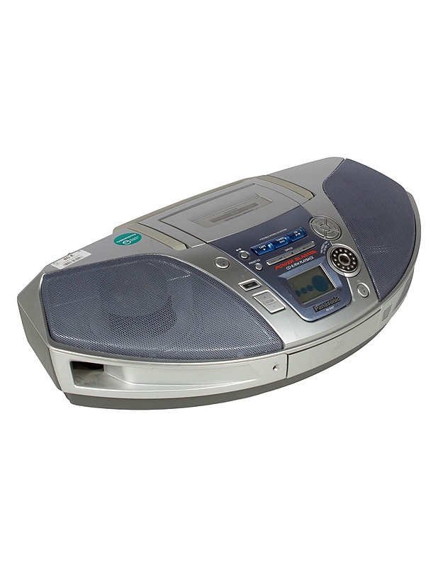 PANASONIC RX-ES27 Power Blaster CD/kasetti-soitin ja radiovastaanotin - Viihde-elektroniikka - 10105622241 - 0