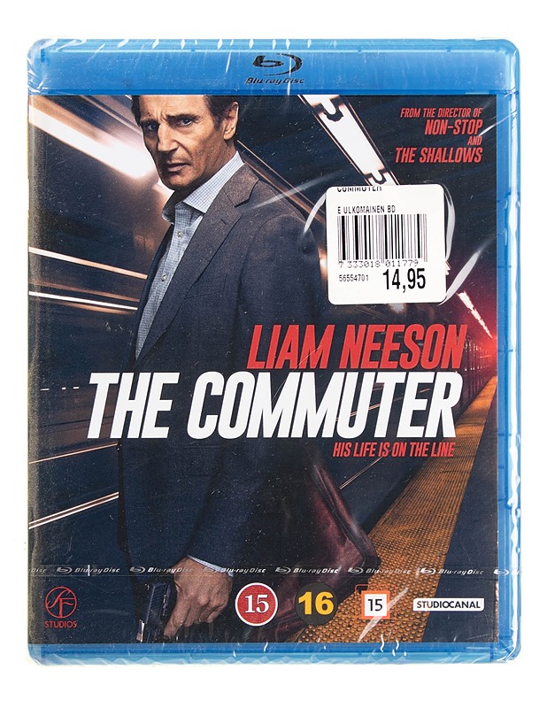 The Commuter - Blu-ray - Blu-ray-levyt - 10105622248 - 0