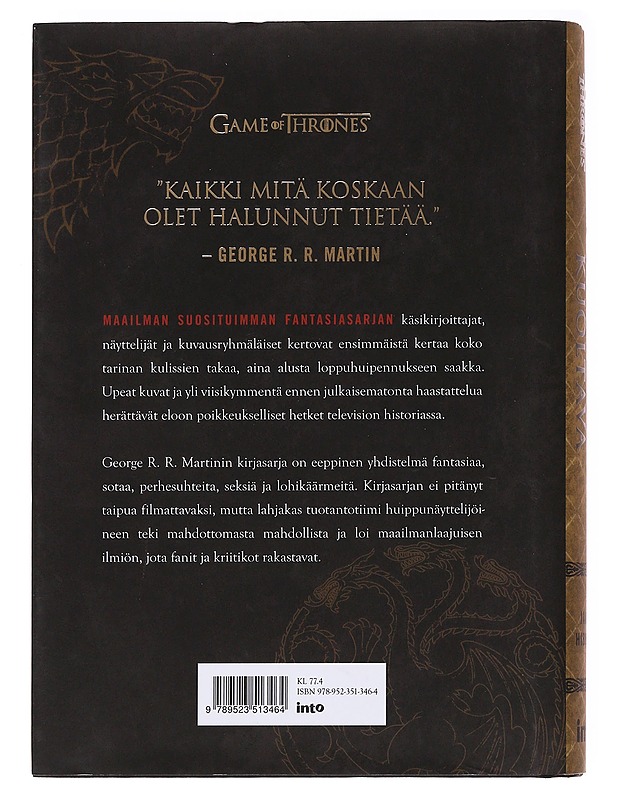 Kaikkien on kuoltava - Game of Thrones - Romaanit ja novellit - 10105622253 - 1