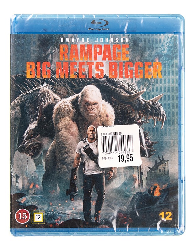 Rampage (Iso kohtaa isomman) - Blu-ray - Blu-ray-levyt - 10105622282 - 0