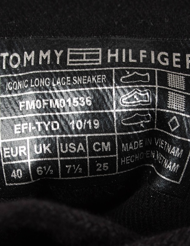 TOMMY HILFIGER mustat lenkkarit, 40 - Naisten kengät  - 10105622292 - 2