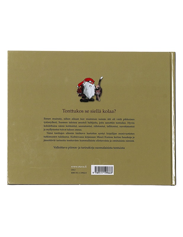 Suomalainen tonttukirja - Kunnas, Mauri - Lastenkirjat - 10105622286 - 1