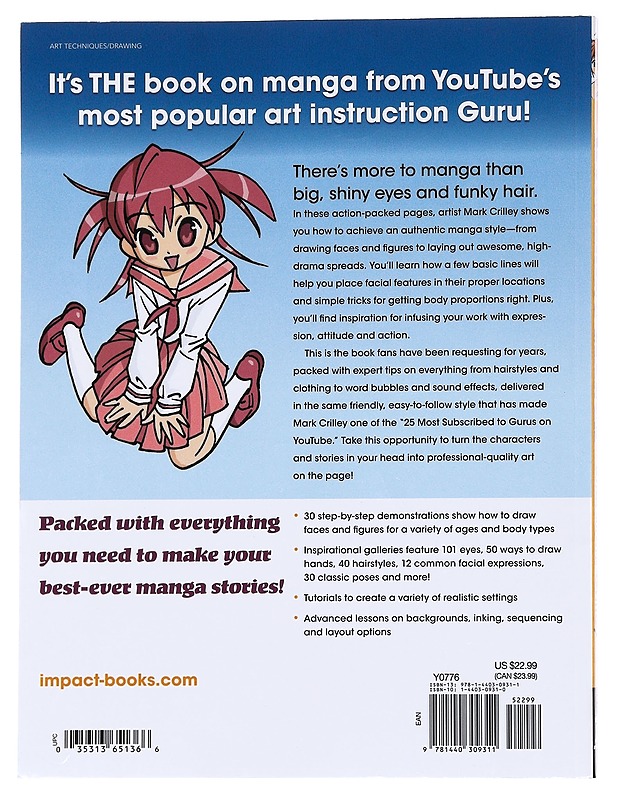 Mastering manga with Mark Crilley - Mark Crilley - Tietokirjat ja oppaat - 10105622309 - 1