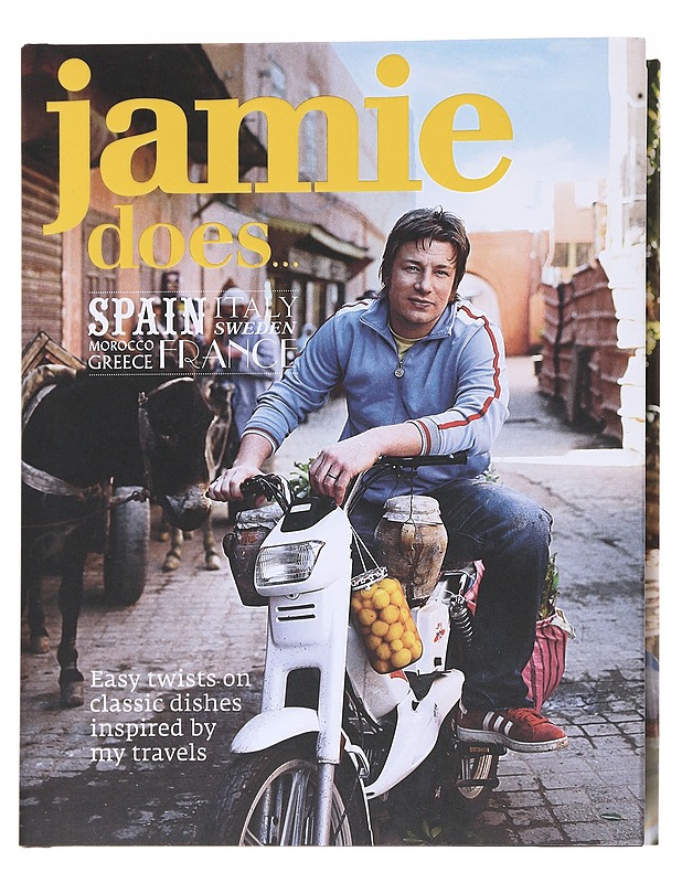 Jamie does... : Spain, Italy, Sweden, Morocco, Greece, France : easy twists on classic dishes inspired by my travels - Oliver, Jamie - Ruokakirjat - 10105622320 - 0