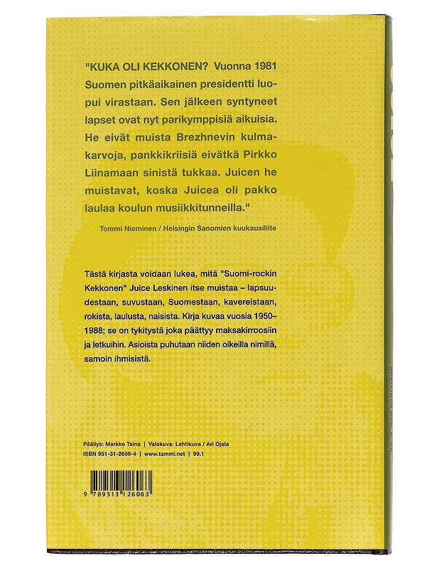 Siinäpä tärkeimmät - Leskinen Juice - Elämäkerrat ja muistelmat - 10105622371 - 1