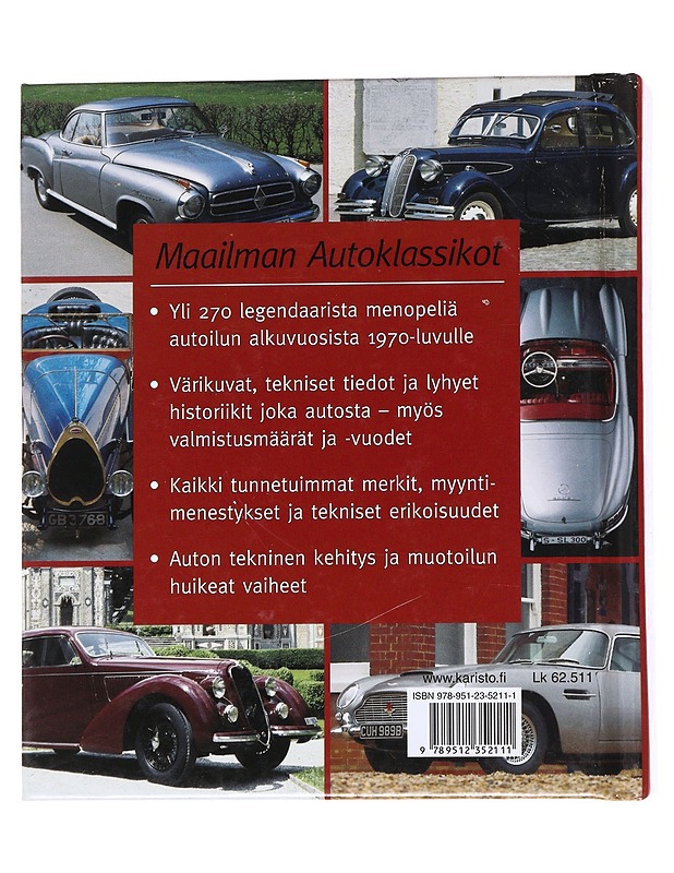 Maailman autoklassikot - Lintelmann, Reinhard - Historiakirjat - 10105622400 - 1