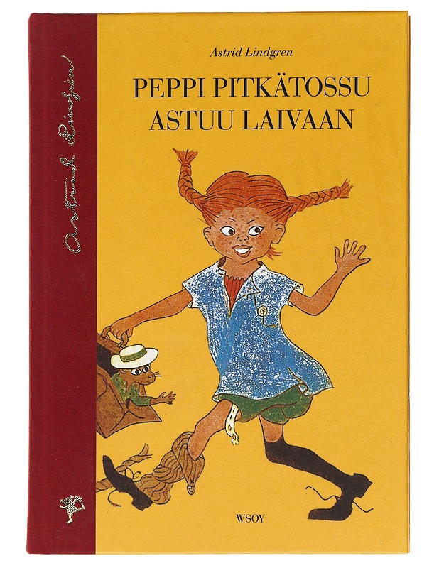 Peppi Pitkätossu astuu laivaan - Lindgren, Astrid - Lastenkirjat - 10105622446 - 0