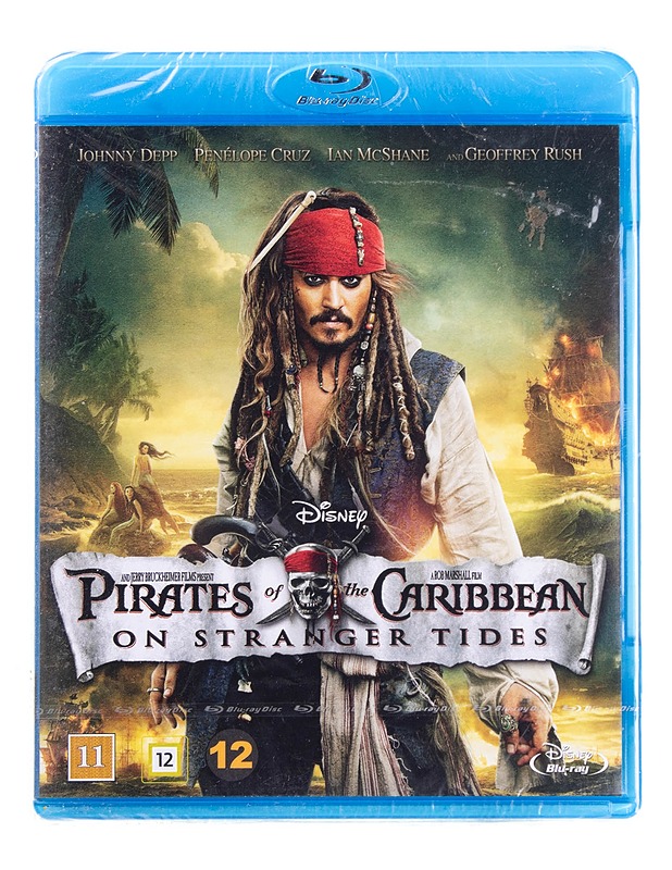 Disney : Pirates of the Caribbean: On Stranger Tides - Blu-ray - Blu-ray-levyt - 10105622471 - 0