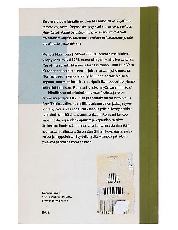 Noitaympyrä  - Pentti Haanpää - Romaanit ja novellit - 10105622487 - 1