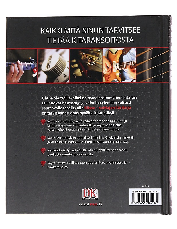 Kitara / soittajan käsikirja - Wilson, Ed - Kirja lahjaksi - 10105622492 - 1
