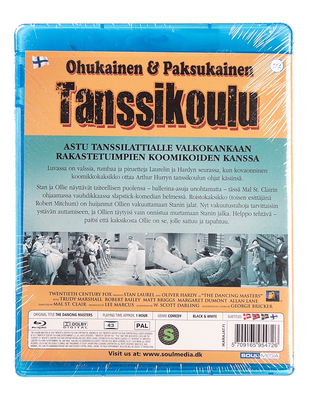 Ohukainen & Paksukainen: Tanssikoulu - Blu-ray - Blu-ray-levyt - 10105622508 - 1