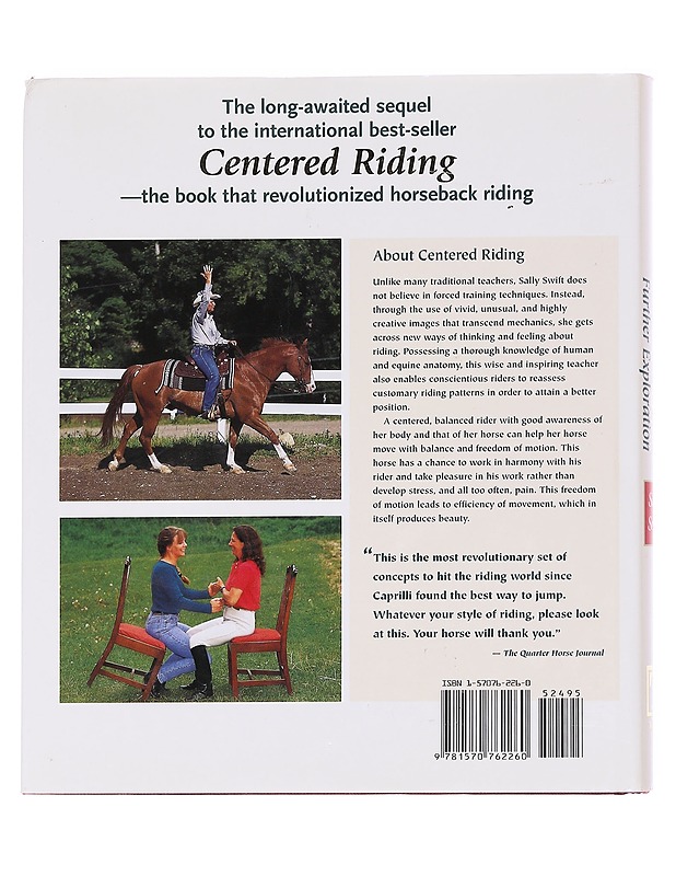 Centered riding 2 : further exploration - Swift, Sally - Romaanit ja novellit - 10105622535 - 1
