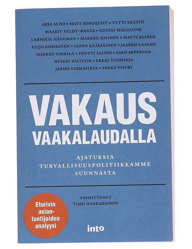Vakaus vaakalaudalla - Timo Hakkarainen - Kirja lahjaksi - 10105622557 - 0