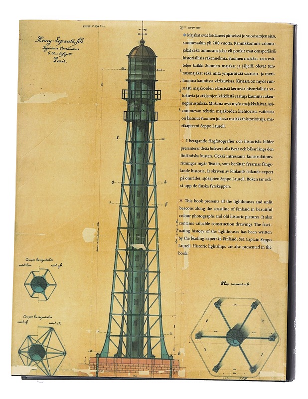 Suomen majakat = Finska fyrar = Finnish lighthouses - Seppo Laurell - Historiakirjat - 10105622562 - 1