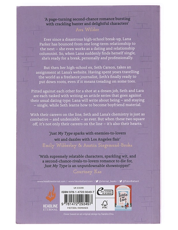 Just My Type - Falon Ballard - Romaanit ja novellit - 10105622595 - 1