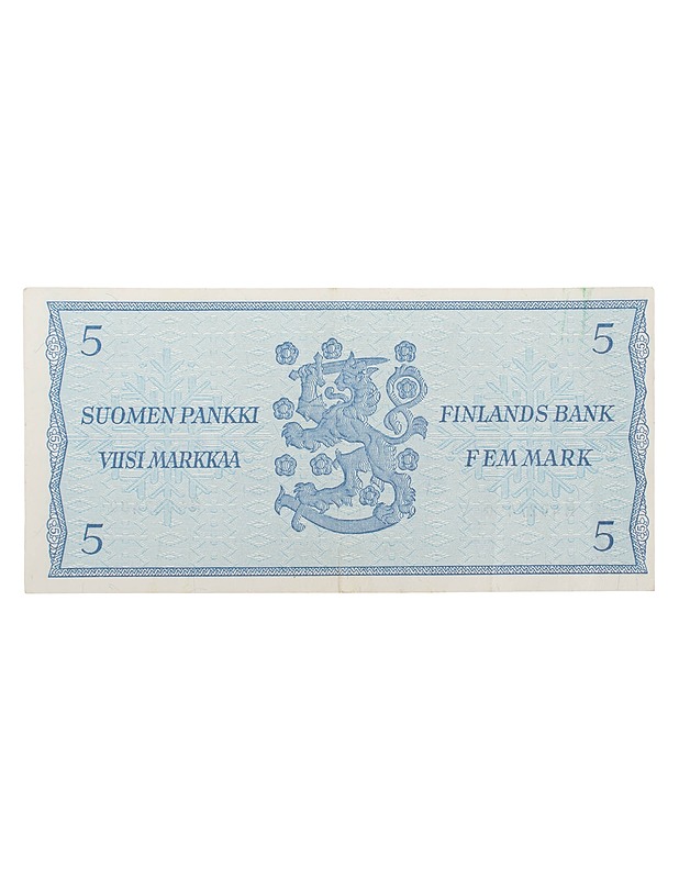 SUOMEN PANKKI 5 markan seteli - Muut sisustustavarat - 10105622604 - 1